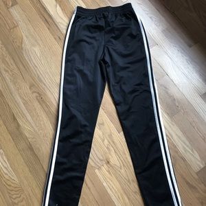 adidas black track pants